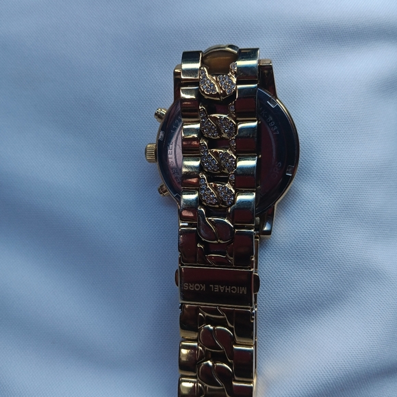 Michael Kors Ritz Gold Bracelet 41mm Watch - Picture 4 of 8
